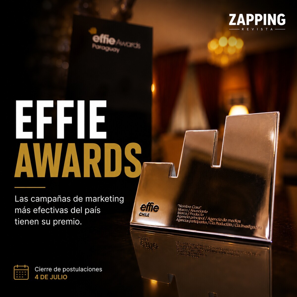 EFFIE AWARDS PARAGUAY ENTRA EN LA RECTA FINAL Y BUSCA RECONOCER LAS CAMPAÑAS DE MARKETING MÁS EFECTIVAS DEL PAÍS