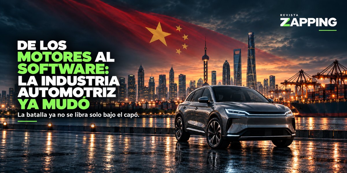 DE LOS MOTORES AL SOFTWARE: LA INDUSTRIA AUTOMOTRIZ YA MUDÓ