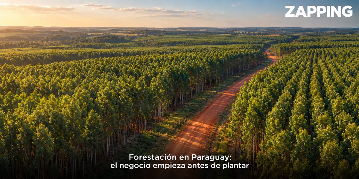 Forestación en Paraguay: el negocio empieza antes de plantar