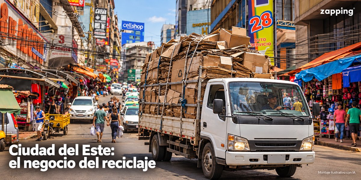 Ciudad del Este: el negocio del reciclaje